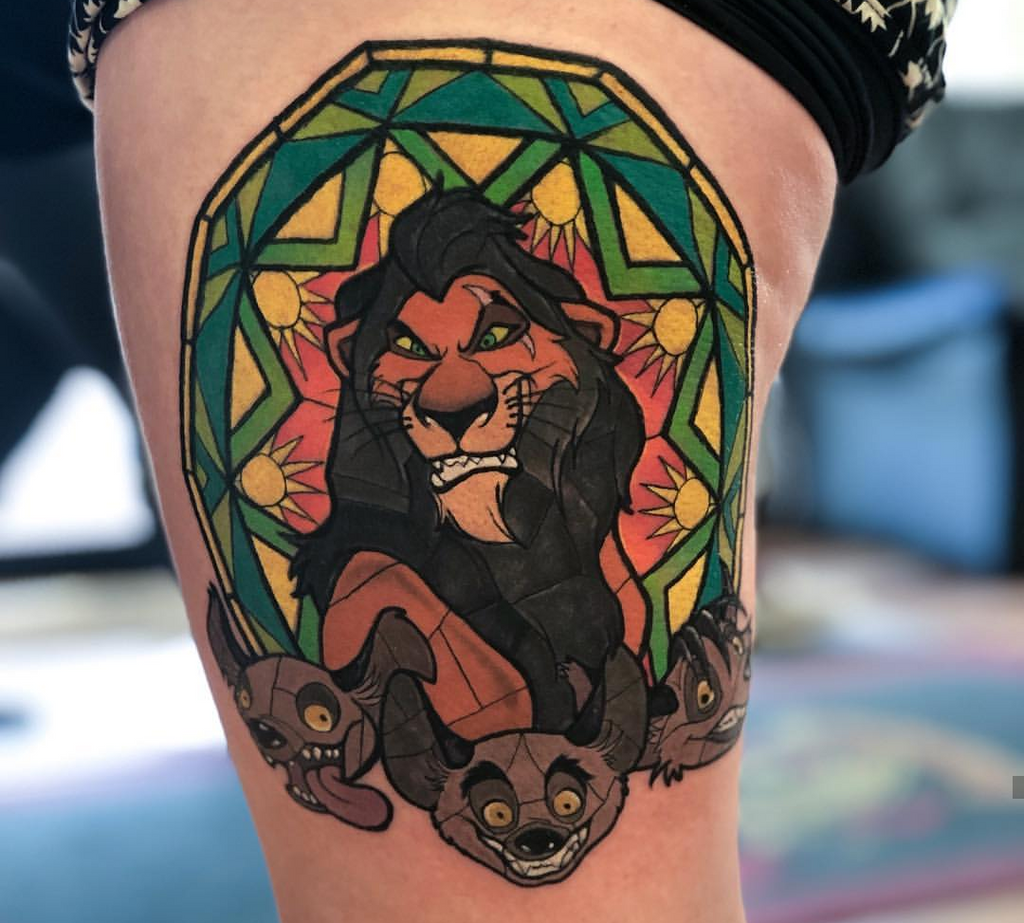 Lovely Lion King Tattoos | Ego Hawkflow Grips