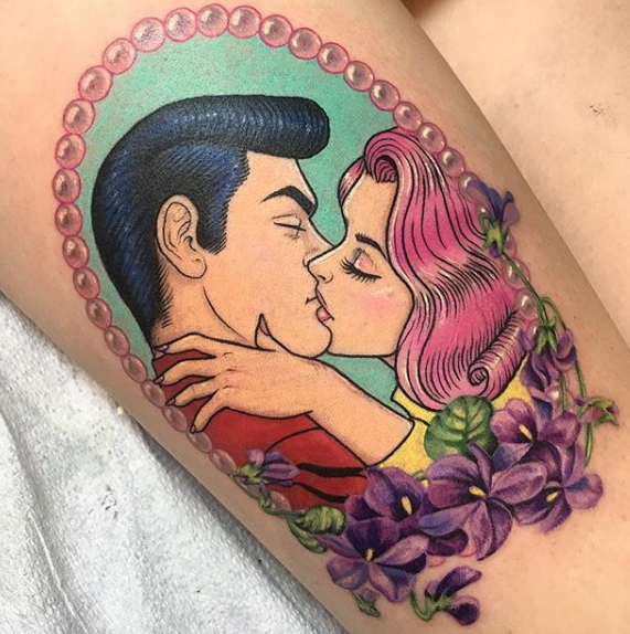 Summer Lovin' - A selection of sizzling summery tattoos for lovers |  Intenze Tattoo Ink 1oz bottles