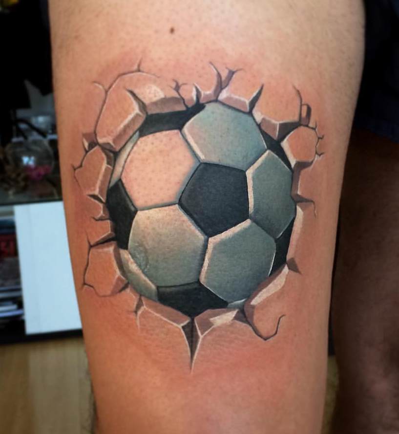 Fantastic Football Tattoos for the World Cup | Tattoo Goo Lotion with SPF50