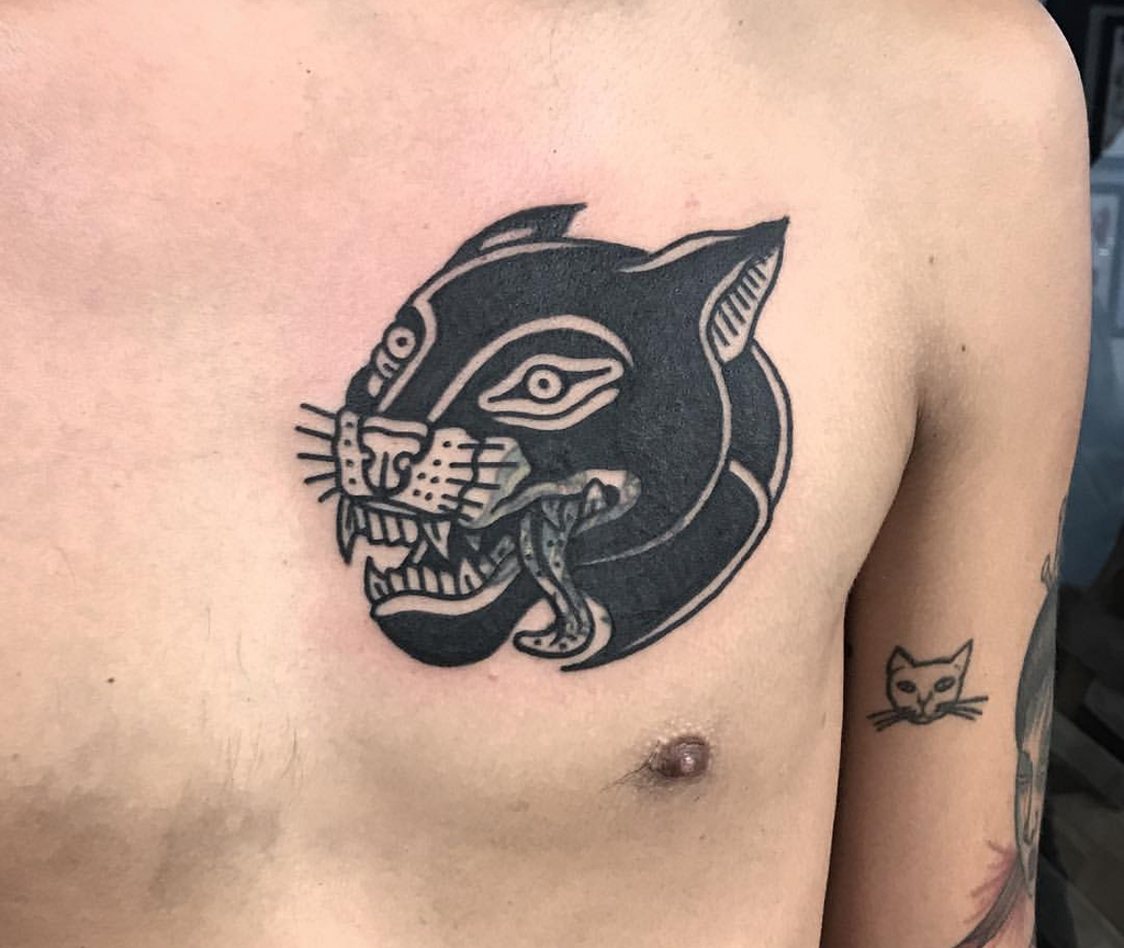 Perfect Panther Tattoos | Buy Panthera XXX Tribal Black Online