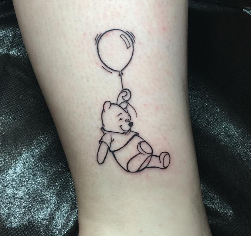 Wonderful Winnie The Pooh Tattoos for National Winnie the Pooh Day | Affordable Tattoo Needles