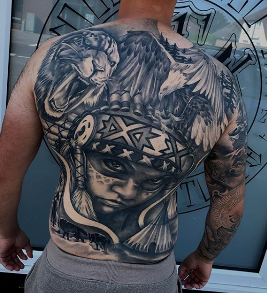 Sponsored Artist of the Month - Troy Tuck | Buy Black and Grey Tattoo Ink