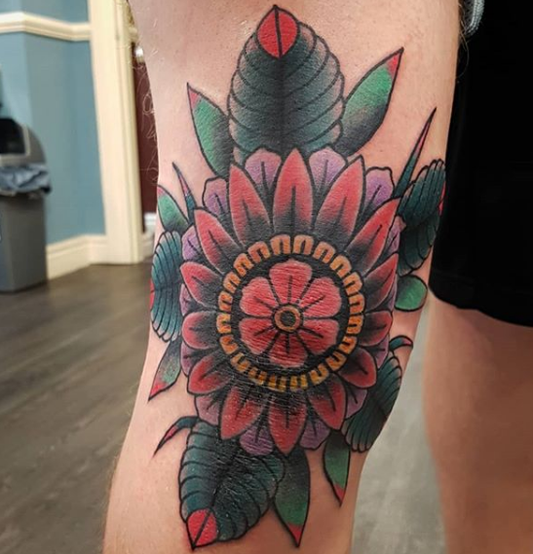 Sponsored Artist of the Month - Danny Taylor | Trad Set from Radiant Tattoo Ink