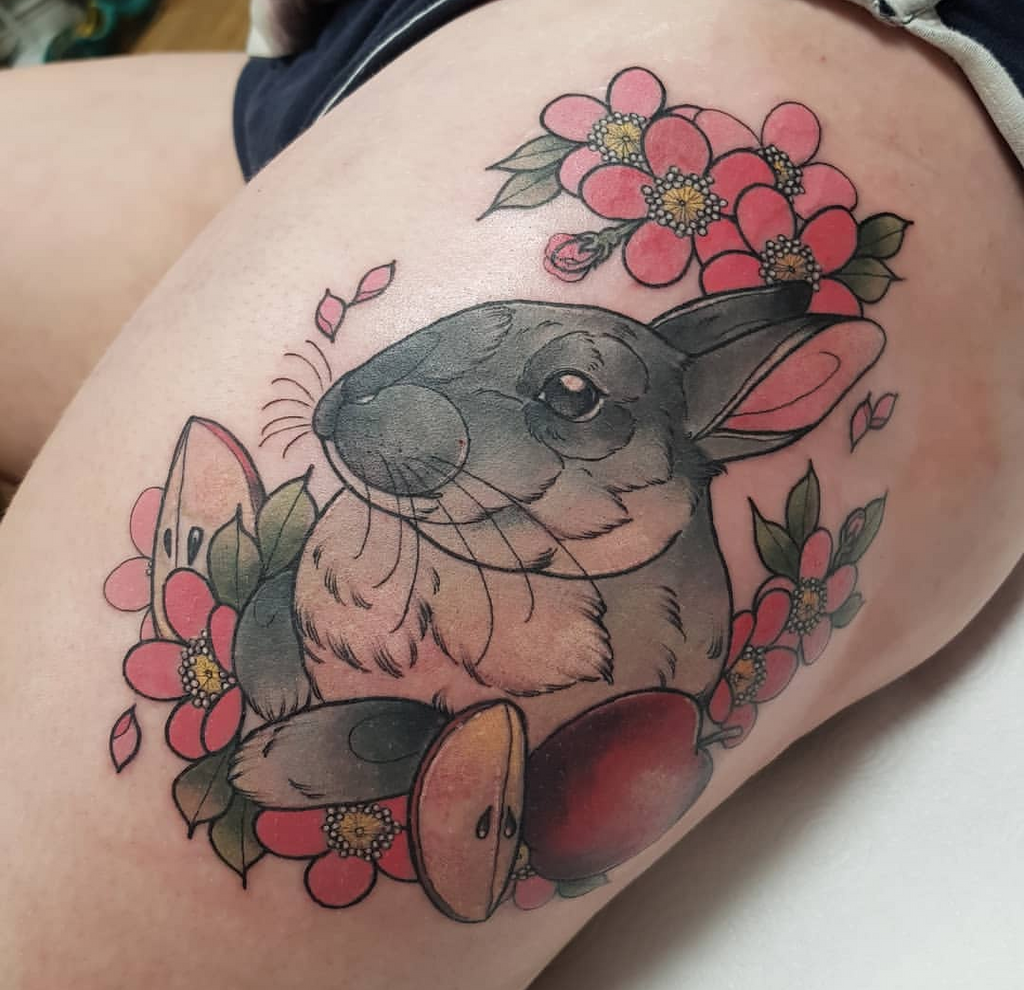 Brilliant Bunny Tattoos by Charlotte Ann Harris | Buy the Neutral Grey Set online