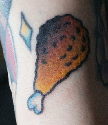 One man's comical tattoo tribute to KFC... | Critical Tattoo Power Supplies online