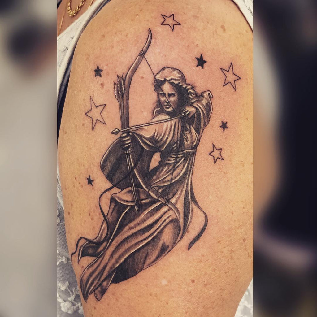 Superb Sagittarius Tattoos for November | Ink-Eeze Pink Glide