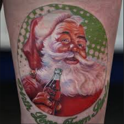 Sensational Christmas-themed tattoos | Buy high quality tattoo ink online