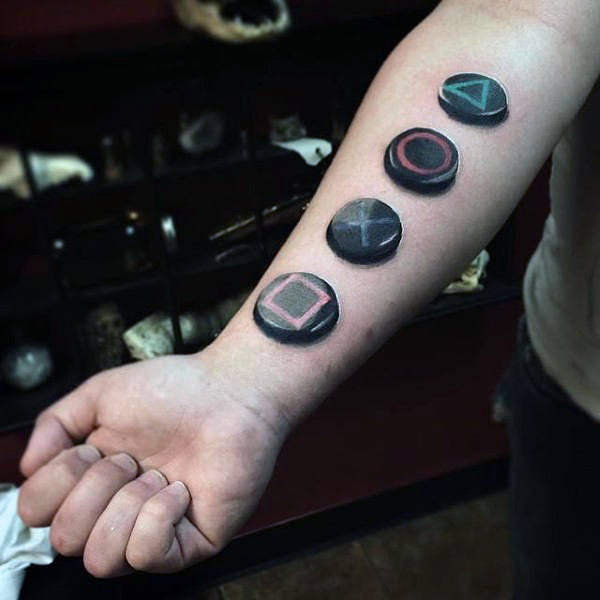 10 Awesome Video Game Tattoos | Tattoo Ink Kits