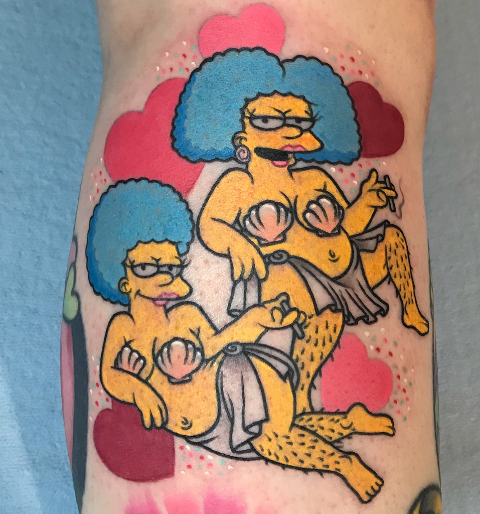 Sensational Simpsons Tattoos - Buy Tattoo Ink Online