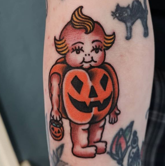 Cute and Spooky Traditional Tattoos from Danny Taylor | Buy the Critical Wireless Tattoo Supply Set online