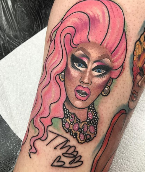 Divine Drag Queen Tattoos! | Buy BLK Powder online