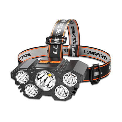 5 Light LED Rechargeable Head Lamp