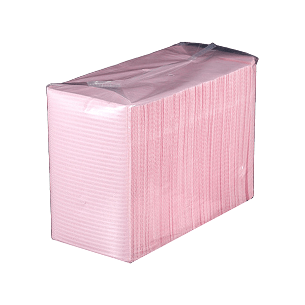 Bag of 125 Pink Lap Cloths