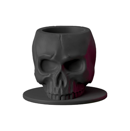 Black Skull Silicone Ink Cups – Pack of 200