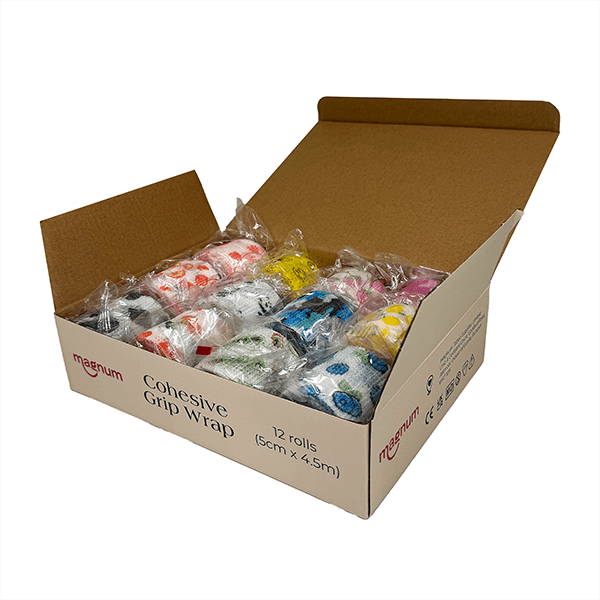 Magnum Cohesive Grip Wrap – Mixed 12 Pack