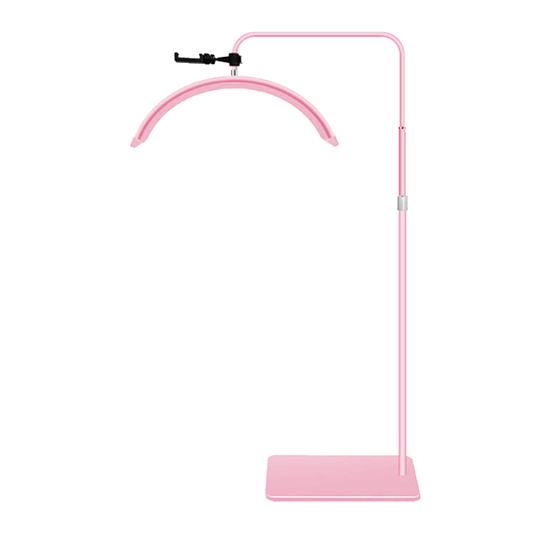 Pink Half Moon Beauty Lamp