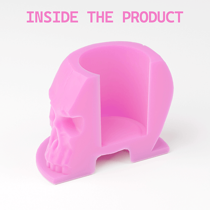 Pink Skull Silicone Ink Cups – Pack of 200