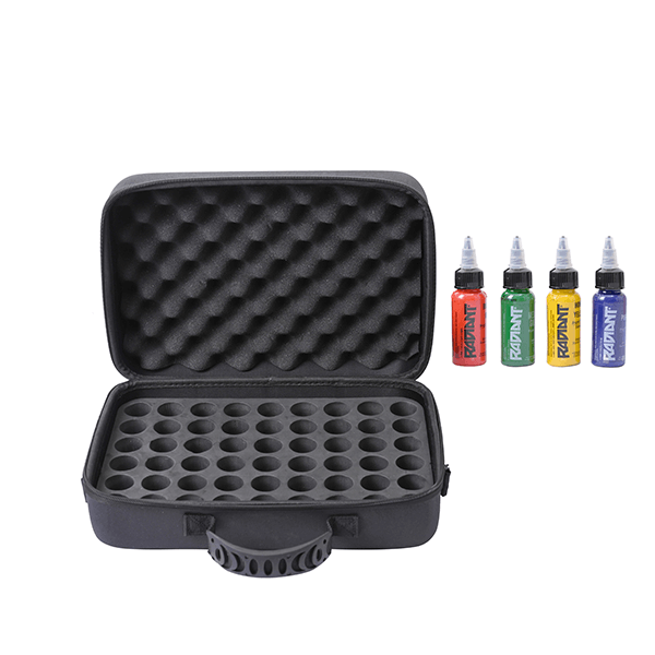 Tattoo Ink Bottle Travel Holder Case - For 54 Colours