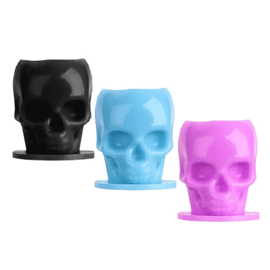 Bag of 200 Plastic Skull Ink Cups