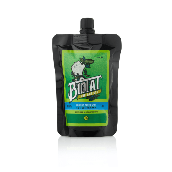 Biotat Numbing Green Soap Concentrate Eco Pouch - 100ml