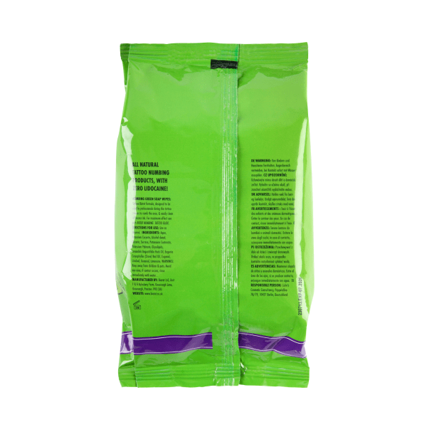 Biotat Numbing Green Soap Wipes - Pack of 40