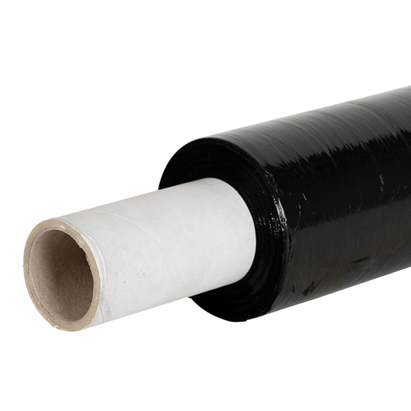 Black Pallet Stretch Shrink Wrap (400mm x 200m)