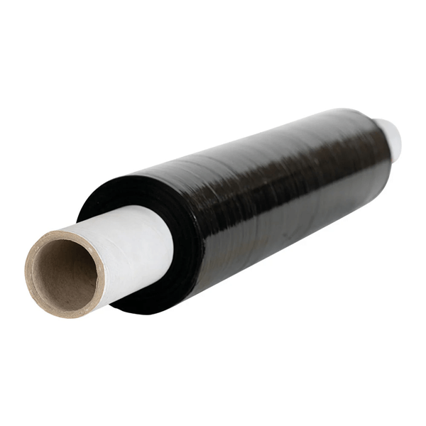 Black Pallet Stretch Shrink Wrap (400mm x 200m)