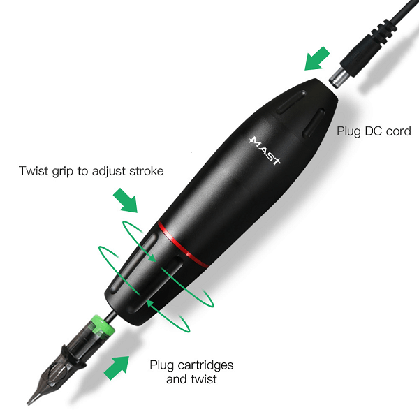 Dragonhawk Mast Pen Machine