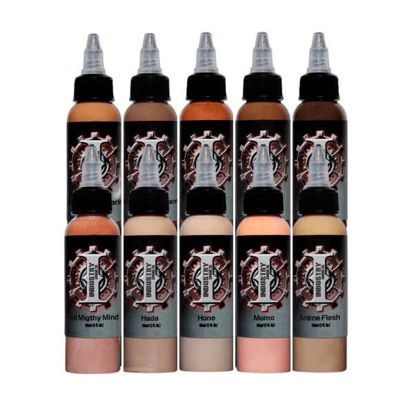 Industry Inks- Anime Flesh Set Colours (1oz)