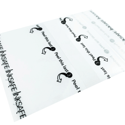 Inksafe Transparent Tattoo Film Sheets (25) - 15cm x 10cm