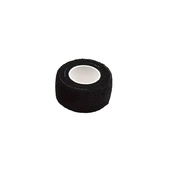 Inksafe Black Cohesive Grip Wrap (2.5cm x 4.5m)