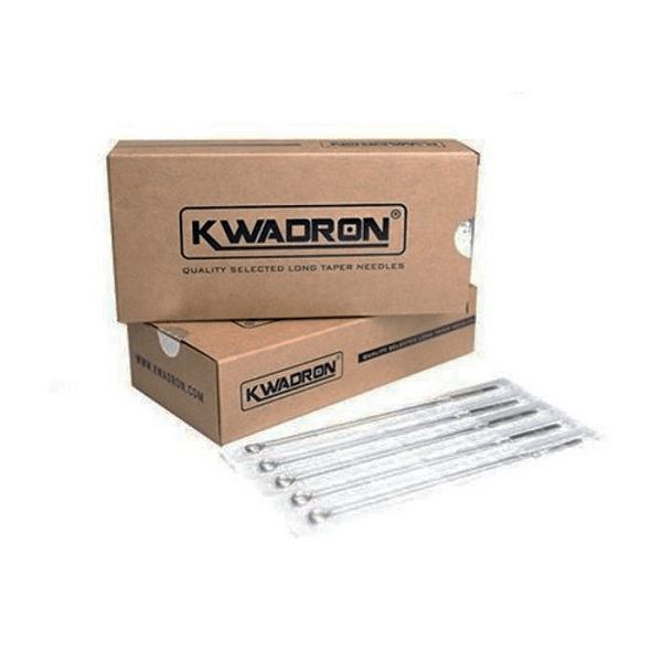 Box of 50 Kwadron Needles - Long Taper (0.35mm)