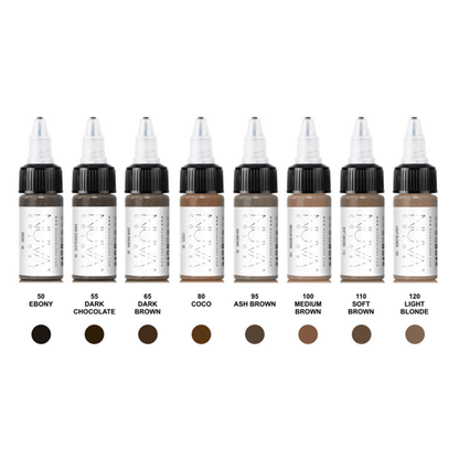 Nuva Colors - Eyebrow Collection Set (8 x 15ml)