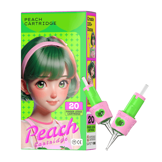 Peach Tattoo Cartridges (20PCS) - Round Liners (RL)