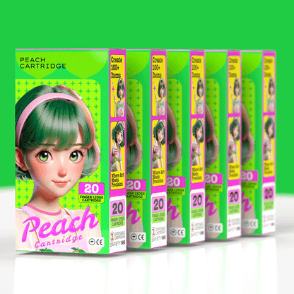 Peach Tattoo Cartridges (20PCS) - Round Liners (RL)