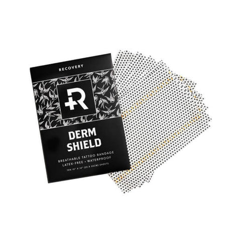 Recovery Derm Shield Protective Transparent Bandage - Pack of 10