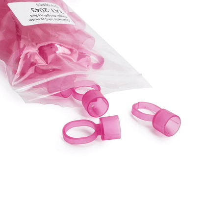 Cosmetic Ink Cup Holder Ring - Pink