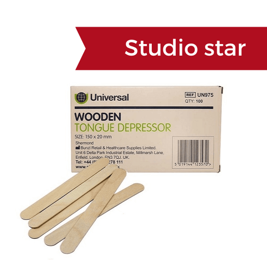 Universal Tongue Depressors (100) - Studio star