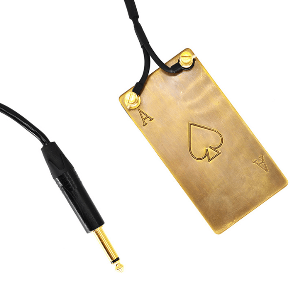 Ace of Spades Brass Foot Pedal