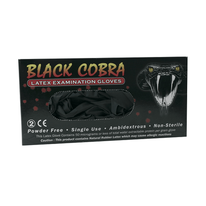 Black Cobra - Latex Gloves - magnumtattoosupplies