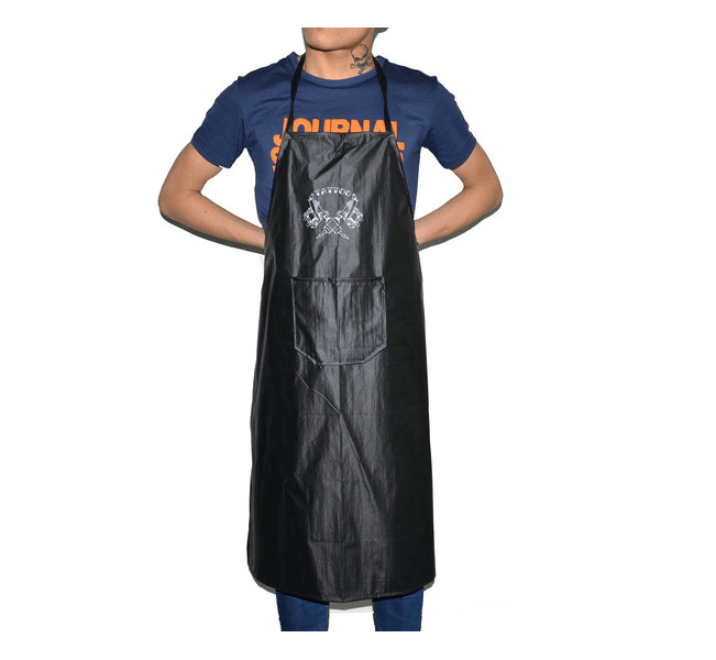 Black Nylon Waterproof Tattoo Apron