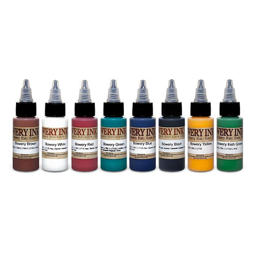 Bowery Ink Set 1oz - Intenze Ink - magnumtattoosupplies