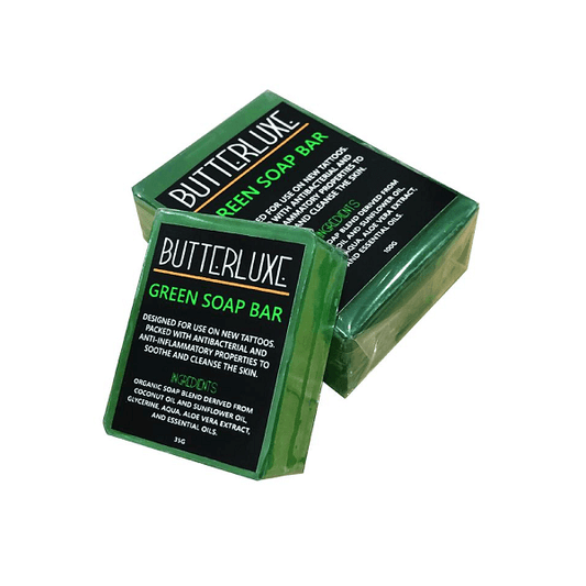 Butterluxe Tattoo Green Soap Bar (35g)