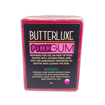 Butterluxe Tattoo Pink Soap Bar (35g)