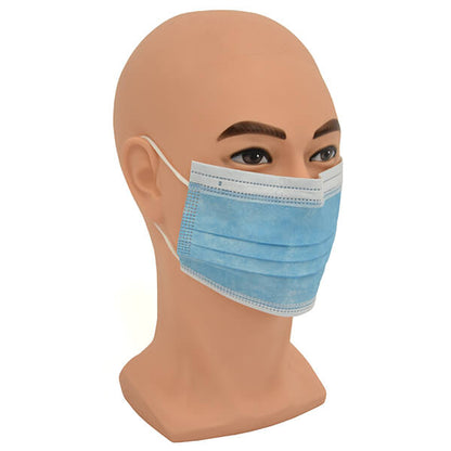 3ply Disposable Protective Face Covering - Mask (With Earloops) - magnumtattoosupplies