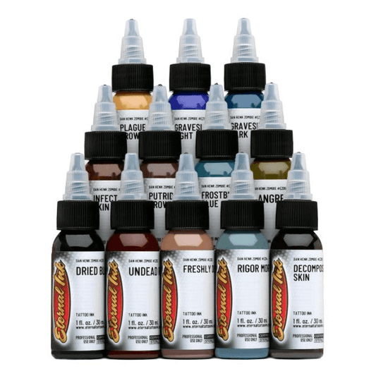 Eternal Ink - Zombie Colour Set - magnumtattoosupplies