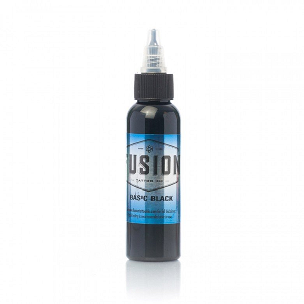 Fusion Ink - Basic Black - magnumtattoosupplies