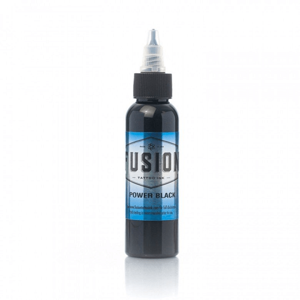 Fusion Ink - Power Black - magnumtattoosupplies