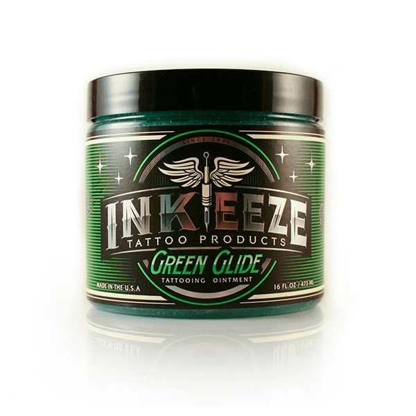 INK-EEZE Green Glide Tattoo Ointment - magnumtattoosupplies