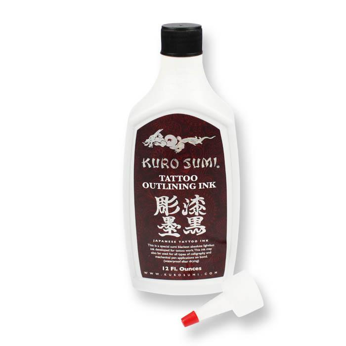 Kuro Sumi Black Outlining Ink - magnumtattoosupplies